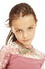 Portrait of a young girl