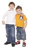 Two boys standing