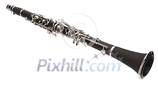 Closeup of the clarinet Closeup of the clarinet