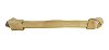 Dog chewing bone