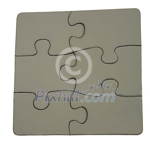 Completed puzzle Completed puzzle