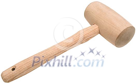 Wooden hammer Wooden hammer