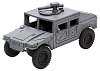 Isolated toy military car