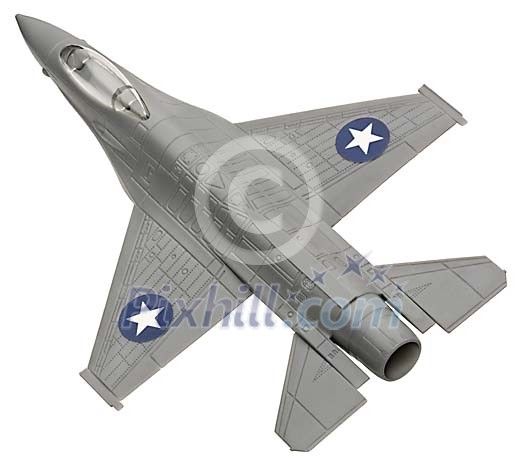 Isolated toy war plane Isolated toy war plane