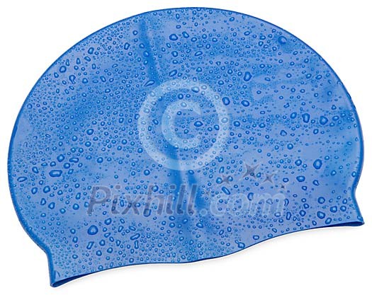 Isolated bathing cap Isolated bathing cap