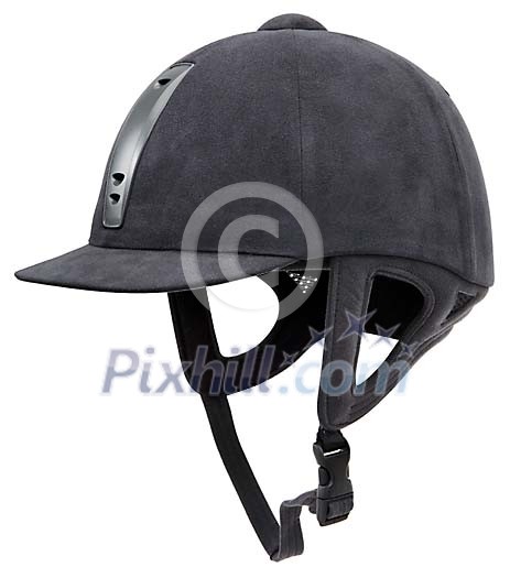 Isolated riding helmet Isolated riding helmet