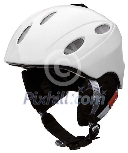Isolated hockey helmet Isolated hockey helmet