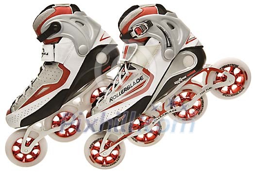Isolated rollerblades Isolated rollerblades