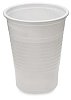 Clipped plastic cup