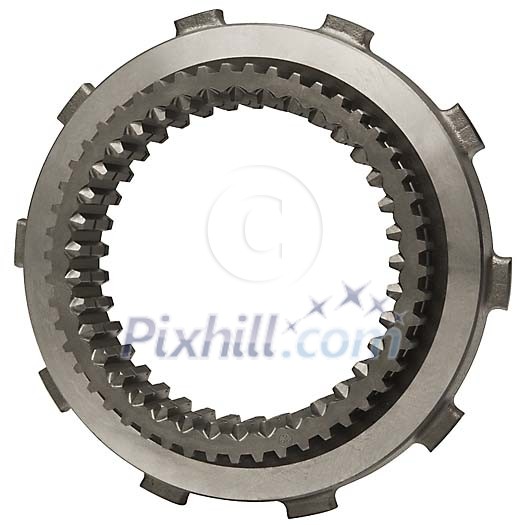 Isolated gearwheel Isolated gearwheel