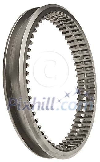 Isolated gearwheel Isolated gearwheel