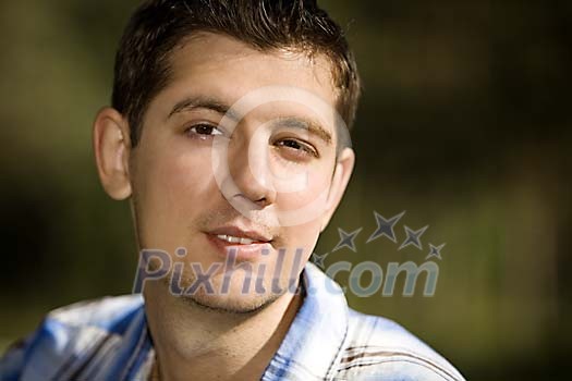 A mans face A mans face