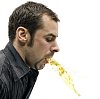 Man vomiting