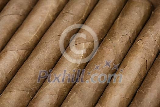 Background of cigars Background of cigars