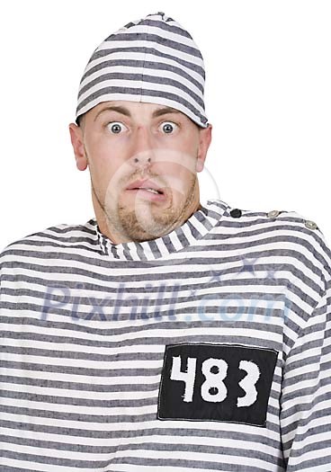 Mugshot of a prisoner Mugshot of a prisoner
