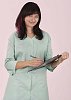 Female nurse with notes