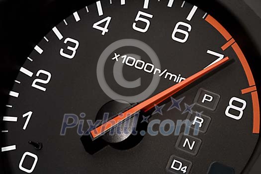 Image of a rotary gauge Image of a rotary gauge