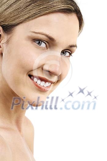 Woman smiling Woman smiling