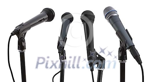 Isolated microphones Isolated microphones