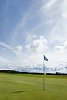 Flag on the golfcourse