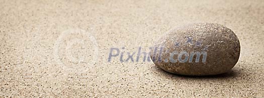 Sone on the sand Sone on the sand