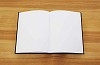 A book with blank pages