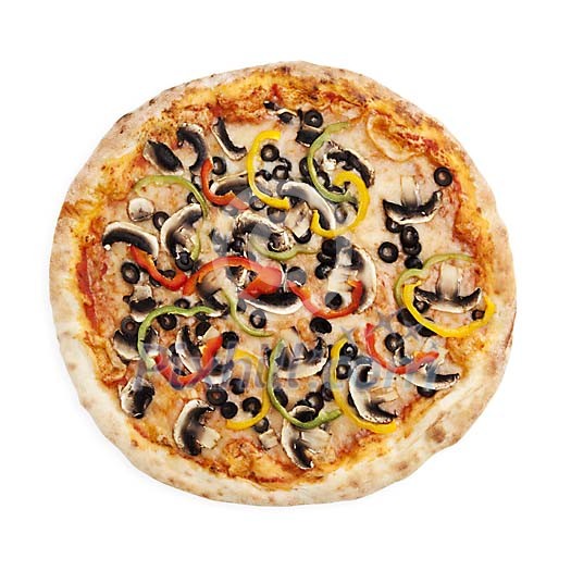 Clipped pizza Clipped pizza