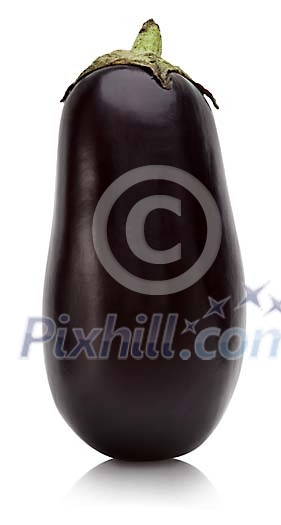 Clipped eggplant