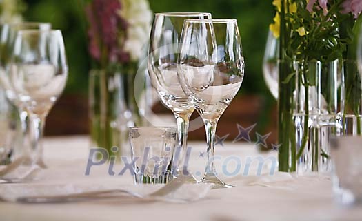 Nicely setted table Nicely setted table