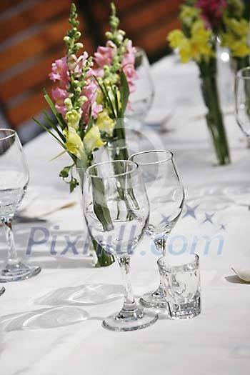 Nicely setted table Nicely setted table