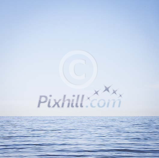 Background image of open sea and clear sky Background image of open sea and clear sky