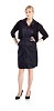Clipped businesswoman standing