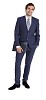 Sympatethic businessman smiling to camera, hand made clipping path included