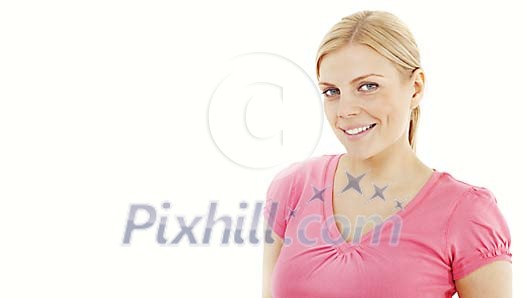 Woman smiling Woman smiling