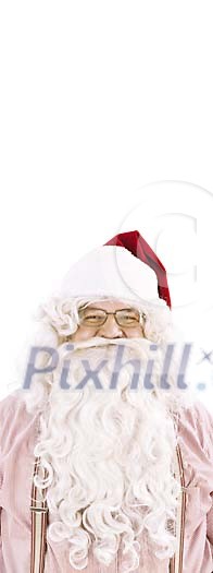 Portrait image of santa claus Portrait image of santa claus