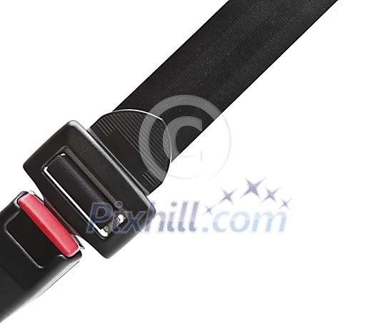 Isolated seatbelt Isolated seatbelt