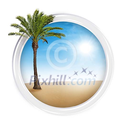 Photorealistic holiday icon Photorealistic holiday icon