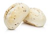 Isolated buns with seeds