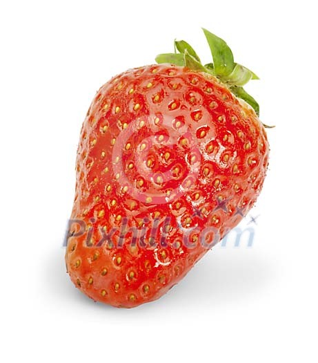 Isolated strawberry