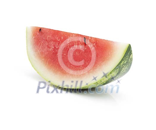 Isolated watermelon slice Isolated watermelon slice
