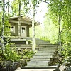 Cottage on a sunny day