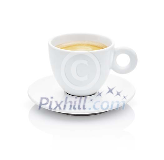 Isolated cup of coffee Isolated cup of coffee