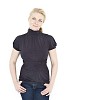 Isolated woman standing