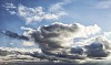 Clouds in the afternoon sky