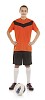 Isolated male footballer