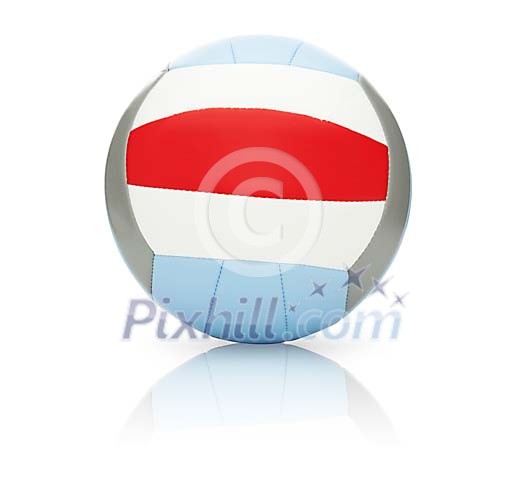 Isolated volleyball Isolated volleyball