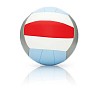 Isolated volleyball