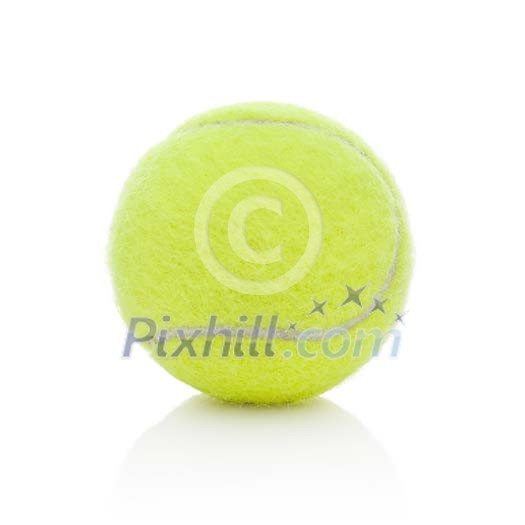 Isolated tennis ball Isolated tennis ball