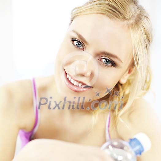 Woman smiling Woman smiling