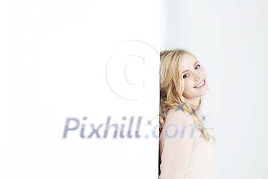 Woman smiling Woman smiling